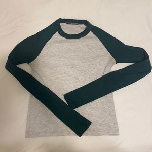 Brandy Melville long sleeve baseball tee